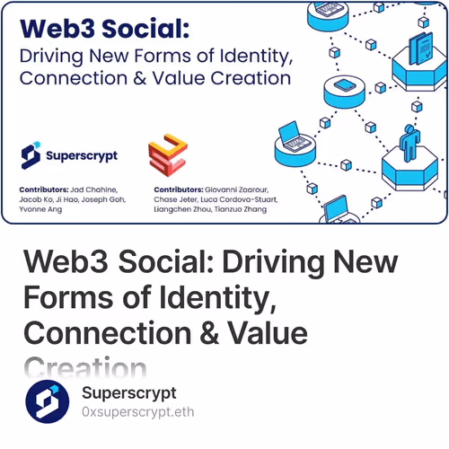 Web3 Social: Driving New Forms of Identity, Connection & Value Creation 6