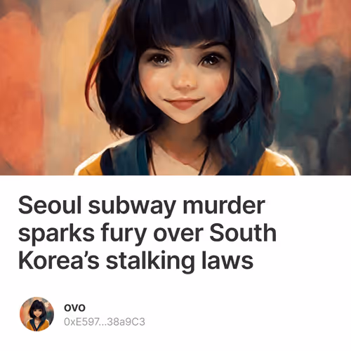 Seoul subway murder sparks fury over South Koreas stalking laws