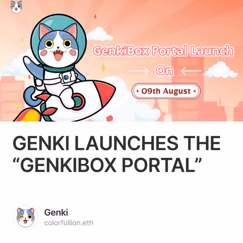 GENKI LAUNCHES THE GENKIBOX PORTAL