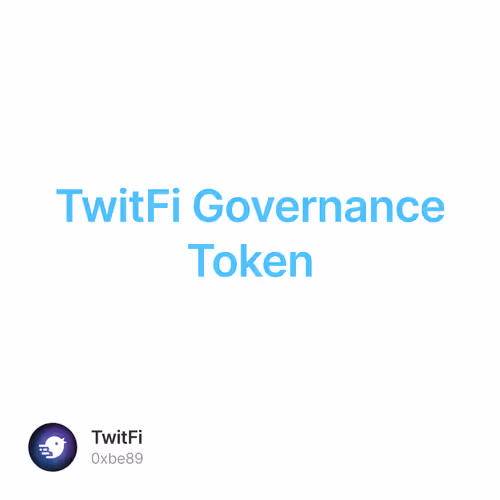 TwitFi Governance Token 7