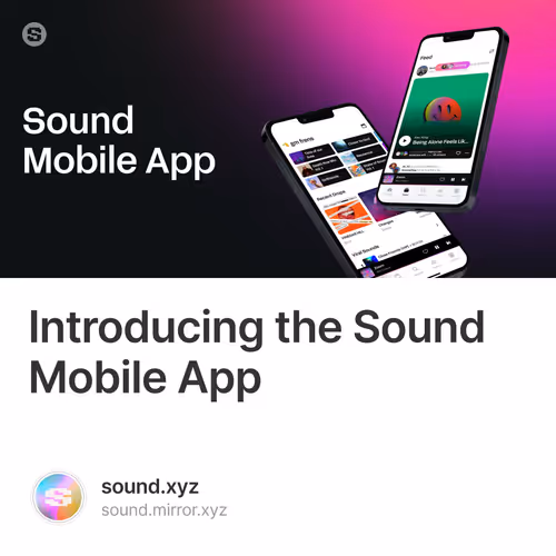 Introducing the Sound Mobile App 52/500