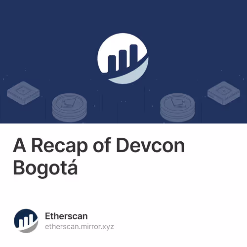 A Recap of Devcon Bogotá  6/500