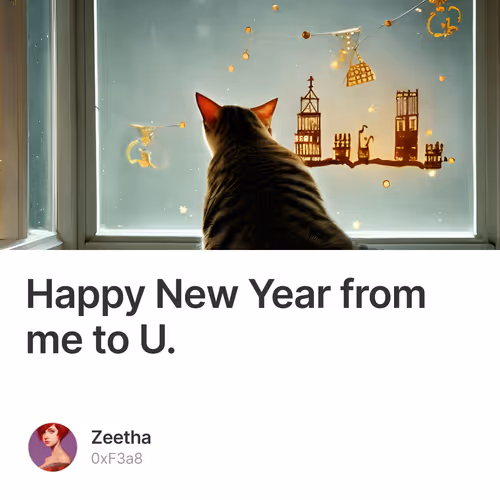 Happy New Year from me to U. 5/500