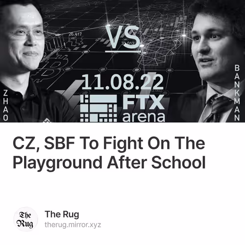 CZ, SBF To Fight On The Playground After School