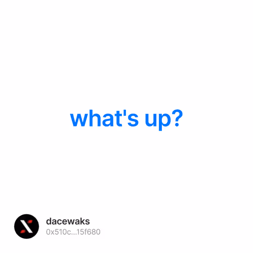 what's up? 1/500