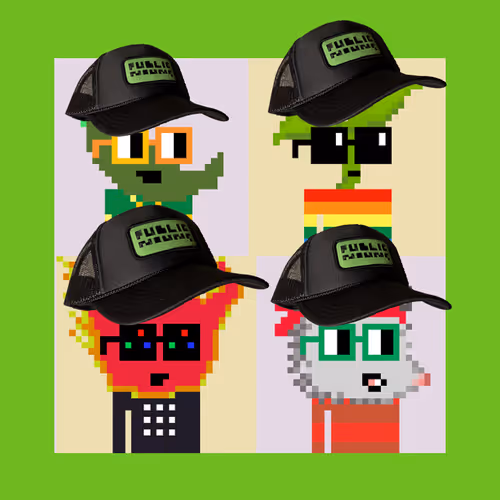 Public Nouns Trucker Hats Series 1