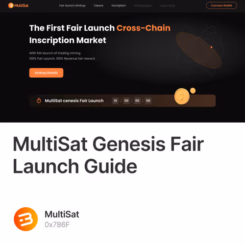 MultiSat Genesis Fair Launch Guide  20