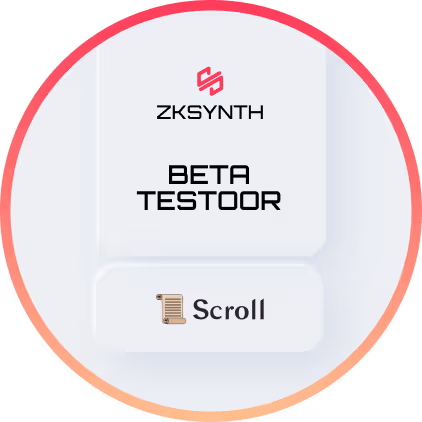ZKSynth Beta Testoor on Scroll
