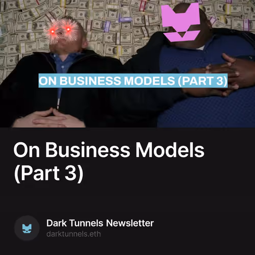 On Business Models (Part 3) 3