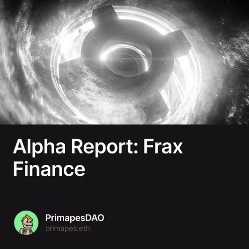 Alpha Report: Frax Finance 2/500