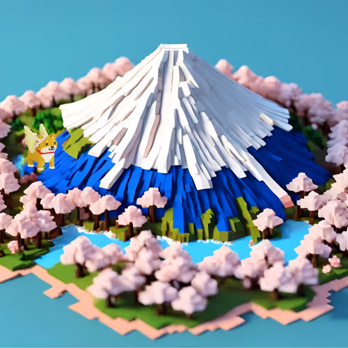 3D shiba #4