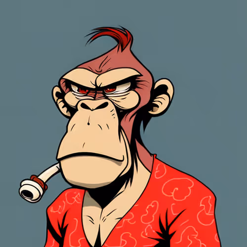 Opti Smoked Ape 🔴#14984