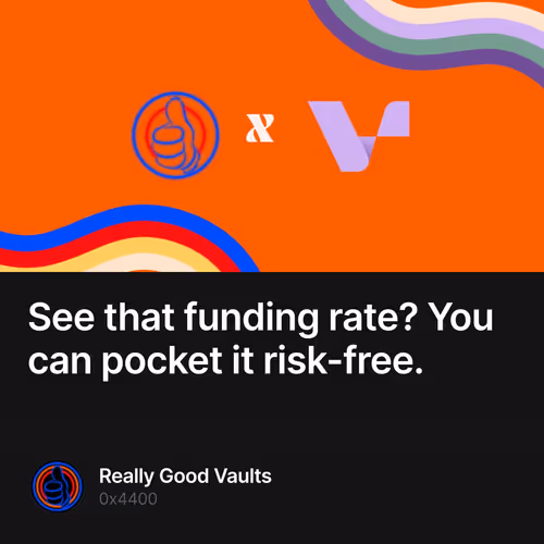 See that funding rate? You can pocket it risk-free. 34/500