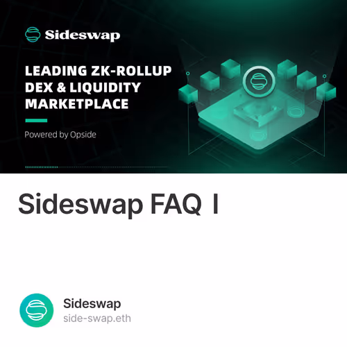 Sideswap FAQ I 12