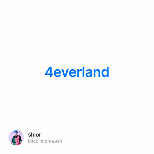 4everland贡献者计划 1/500