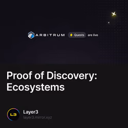 Proof of Discovery: Ecosystems 451/500