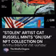STOLEN ARTIST CAT RUSSELL MINTS GNGM NFT COLLECTION ON BOTH PROOF OF WORK AND PROOF OF STA