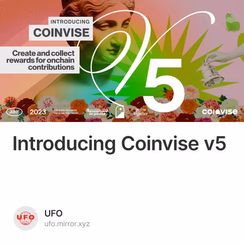 Introducing Coinvise v5 41/500