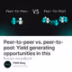 Peer-to-peer vs. peer-to-pool Yield generating opportunities in this bear market