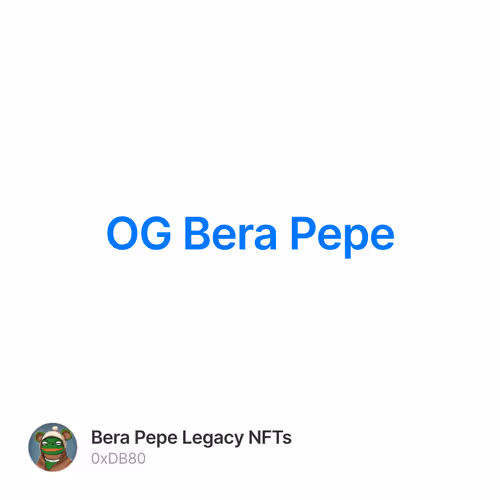 OG Bera Pepe 8