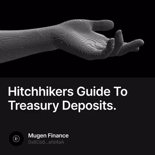 Hitchhikers Guide To Treasury Deposits. 107/500