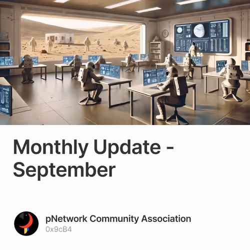 Monthly Update - September 1