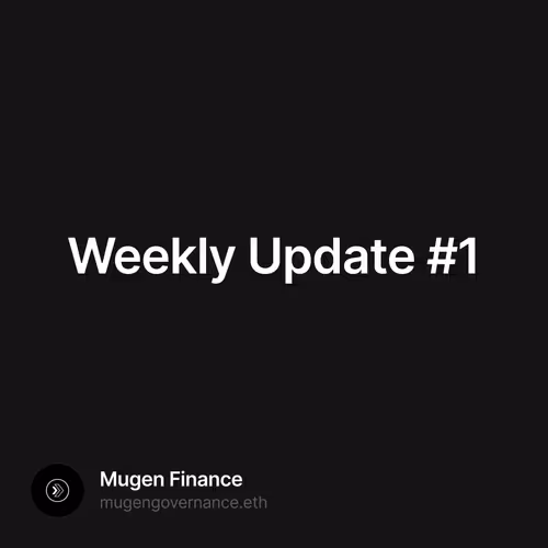 Weekly Update 1