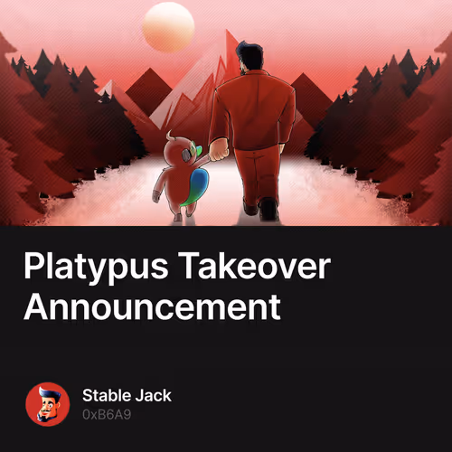 Platypus Takeover Announcement 1