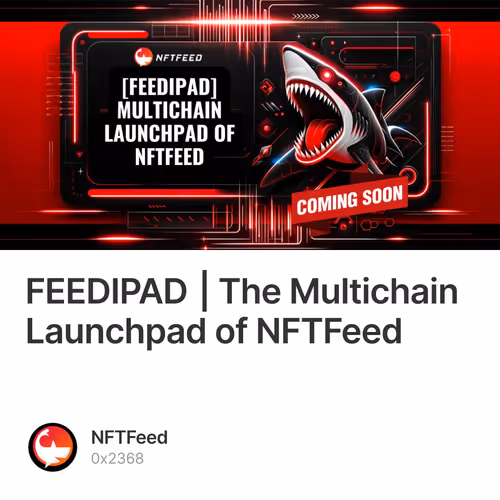 FEEDIPAD | The Multichain Launchpad of NFTFeed 117