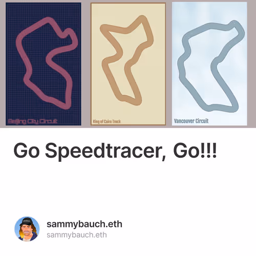 Go Speedtracer, Go!!! 68