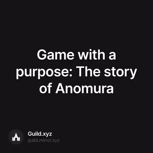 Game with a purpose: The story of Anomura 51/500