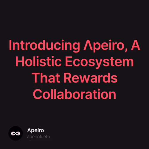 Introducing peiro A Holistic Ecosystem That Rewards Collaboration