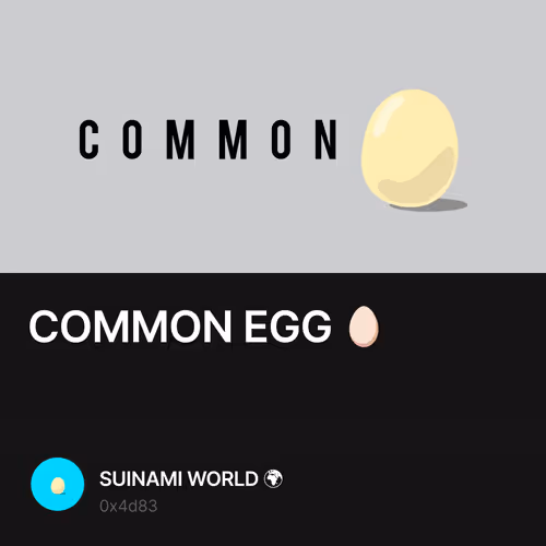COMMON EGG 🥚 10/500
