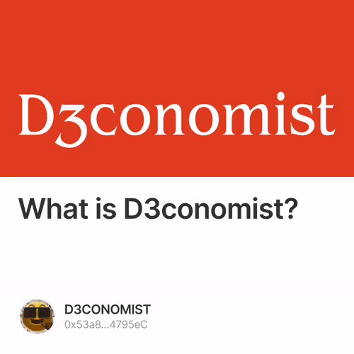 What is D3conomist