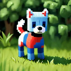 My pixel dog #122