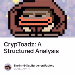 CrypToadz: A Structured Analysis 7/6969