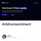 Arbitrum生态sentiment V2