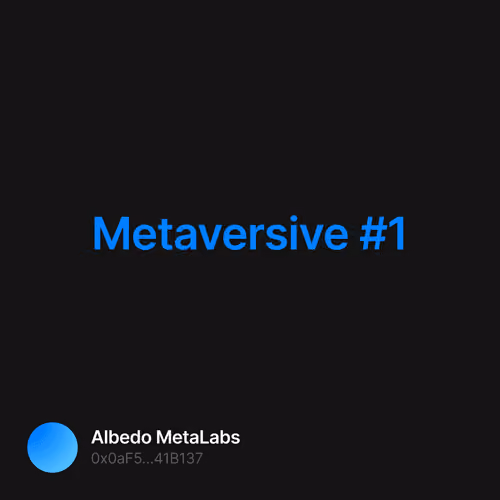 Metaversive #1 1/50