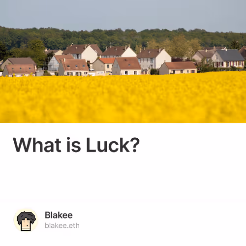 What is Luck