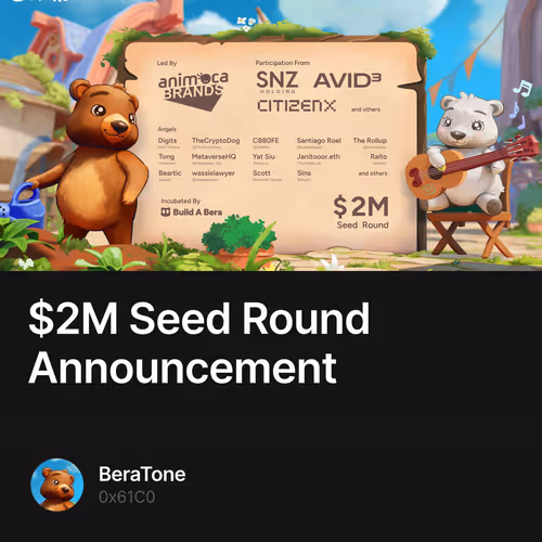 $2M Seed Round Announcement 45/500