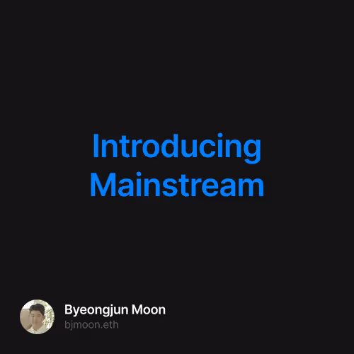 Introducing Mainstream 2/500