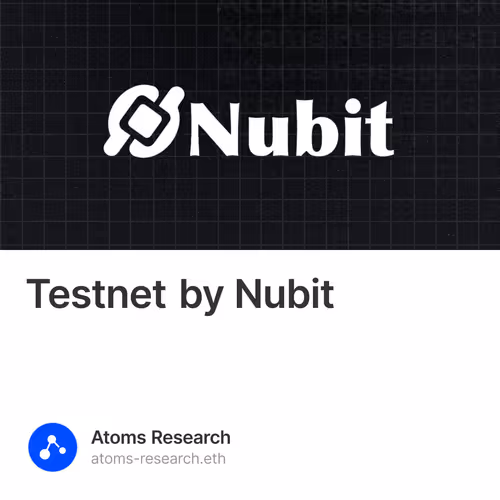 Testnet by Nubit 1/50