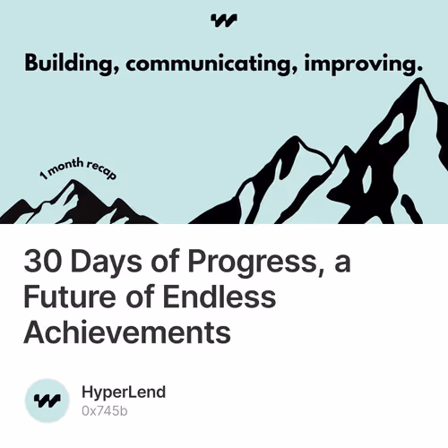 30 Days of Progress, a Future of Endless Achievements 9
