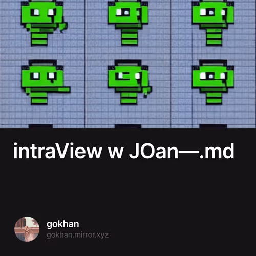 intraView w JOan.md