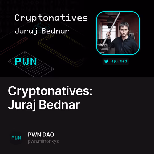 Cryptonatives: Juraj Bednar