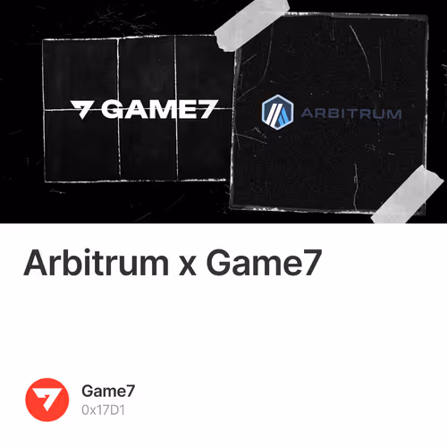 Arbitrum x Game7 3