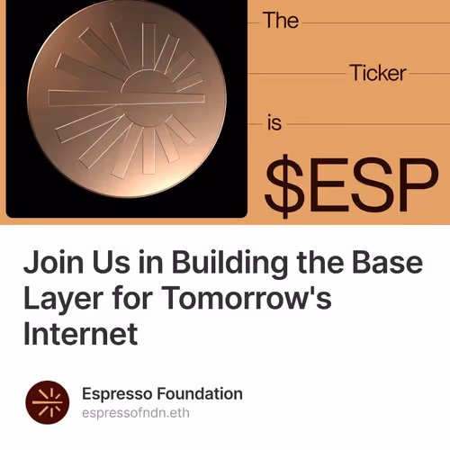 Join Us in Building the Base Layer for Tomorrow's Internet