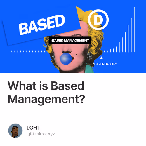 What is Based Management? 35