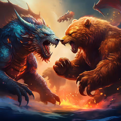 Doragon and Bear