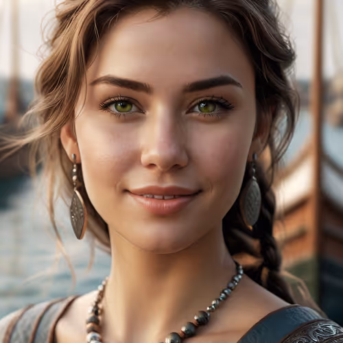 Portrait from the Past: Viking Woman.